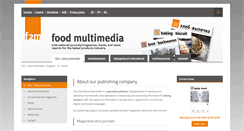 Desktop Screenshot of foodmultimedia.de